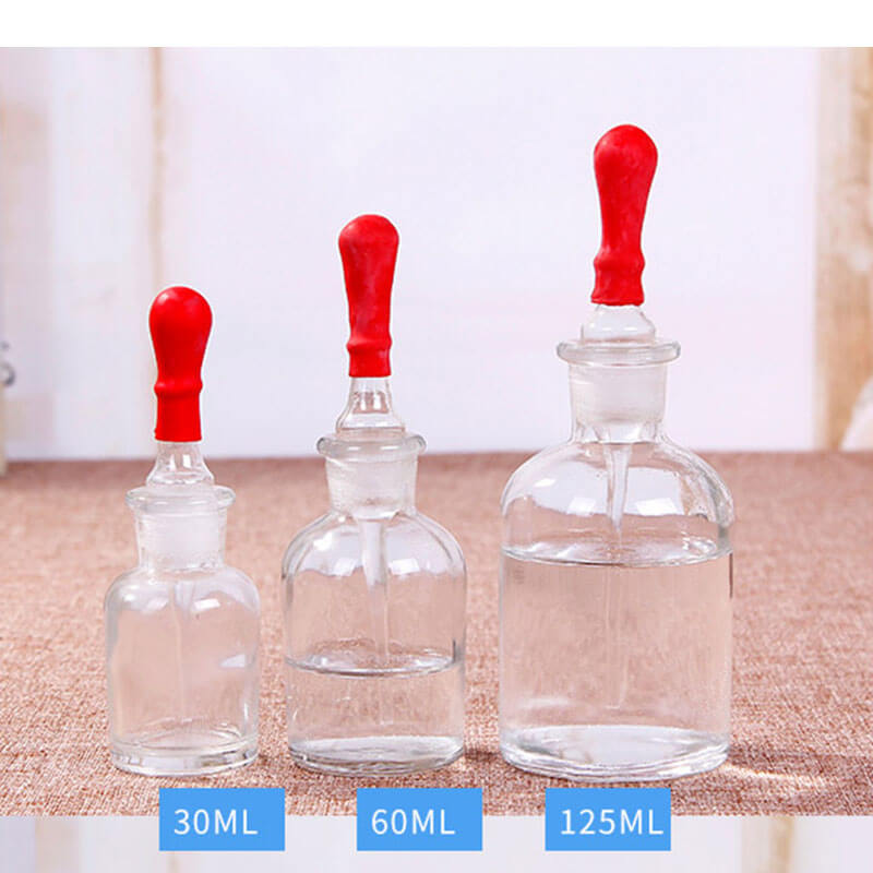 narrow mouth GL45 square glass bottles supplier